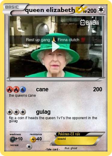 Pokemon queen elizabeth
