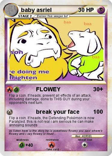 Pokemon baby asriel