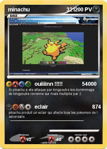 Pokemon minachu                         321
