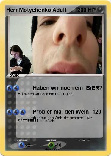 Pokemon Herr Motychenko Adult