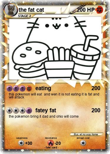Pokemon the fat cat