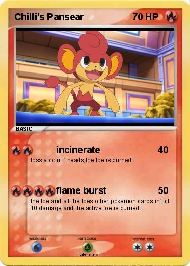 Pokemon Chilli's Pansear