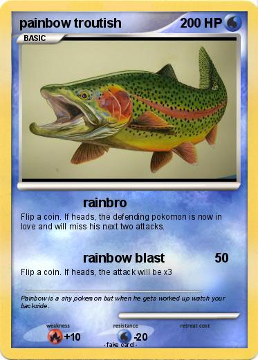 Pokemon painbow troutish