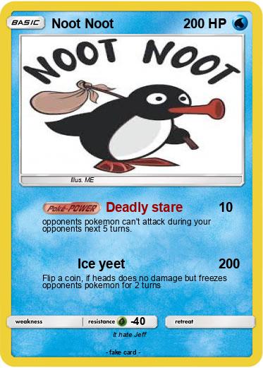 Pokemon Noot Noot