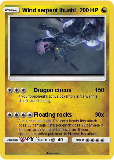 Pokemon Wind serpent ibushi