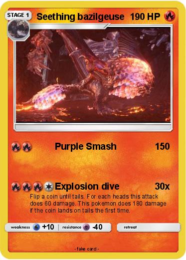 Pokemon Seething bazilgeuse