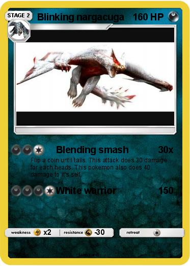 Pokemon Blinking nargacuga