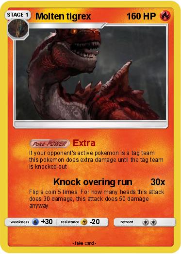 Pokemon Molten tigrex