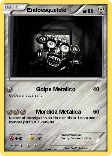 Pokemon Endoesqueleto