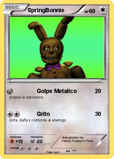 Pokemon SpringBonnie