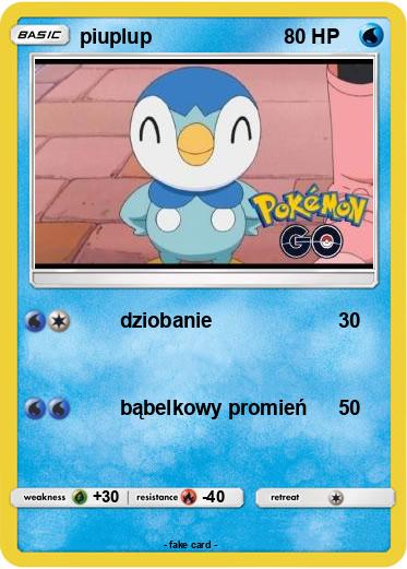 Pokemon piuplup