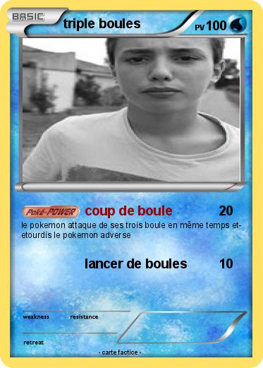 Pokemon triple boules