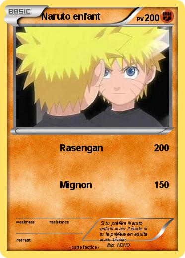 Pokemon Naruto enfant
