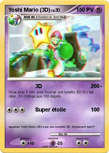 Pokemon Yoshi Mario (3D)