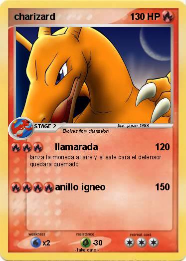 Pokemon charizard