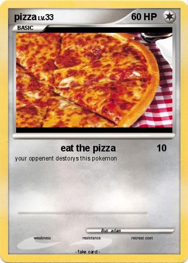 Pokemon pizza