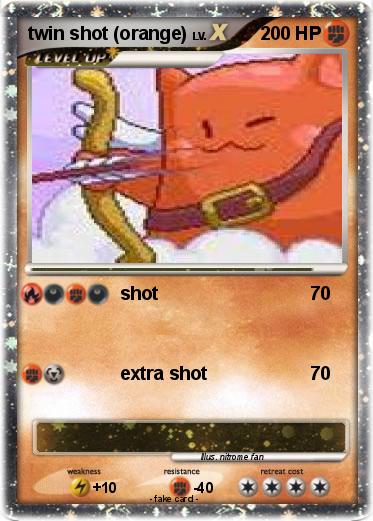 Pokemon twin shot (orange)