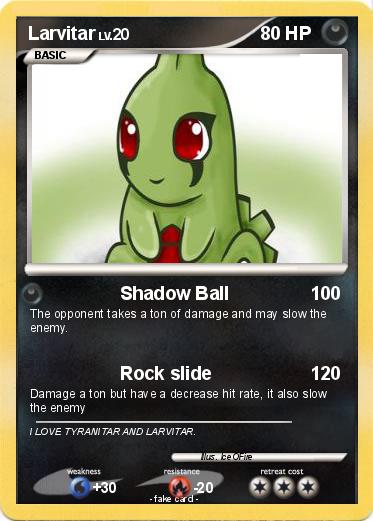 Pokemon Larvitar
