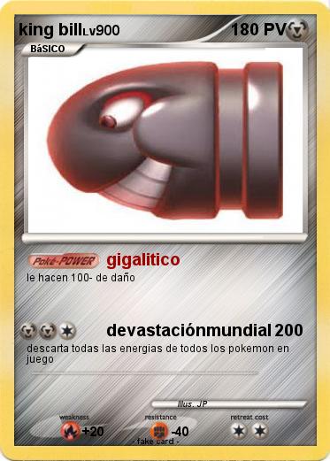 Pokemon king bill