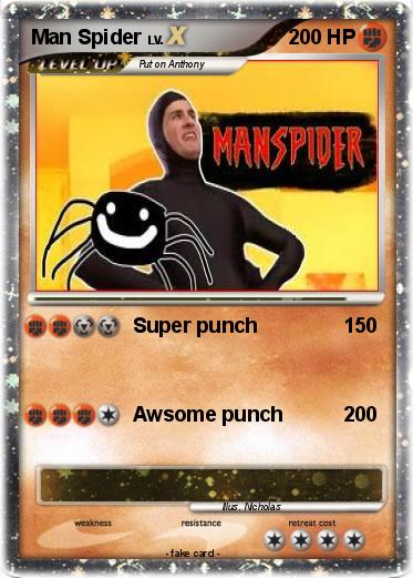 Pokemon Man Spider