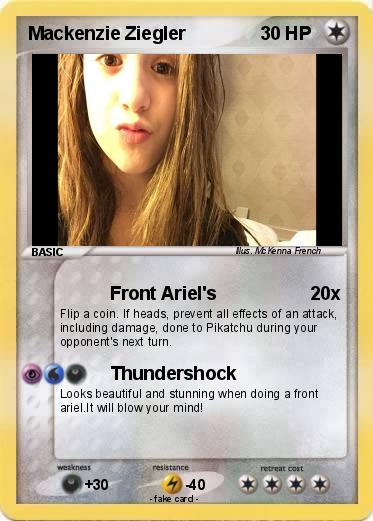 Pokemon Mackenzie Ziegler