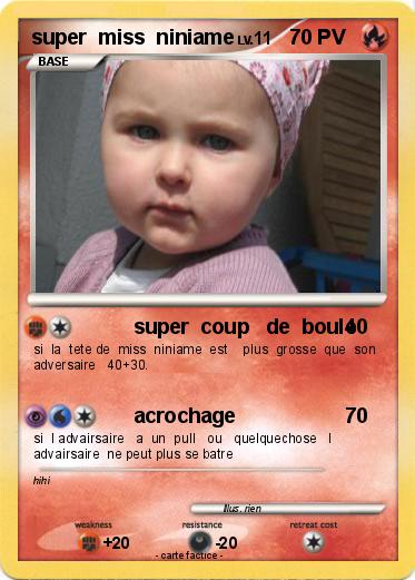 Pokemon super  miss  niniame