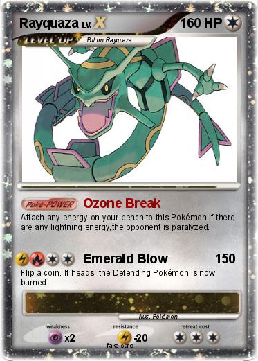 Pokemon Rayquaza