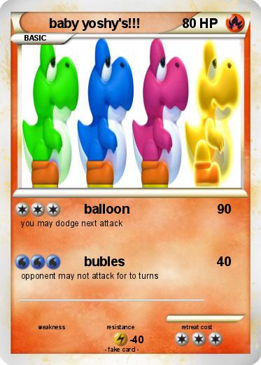 Pokemon baby yoshy's!!!