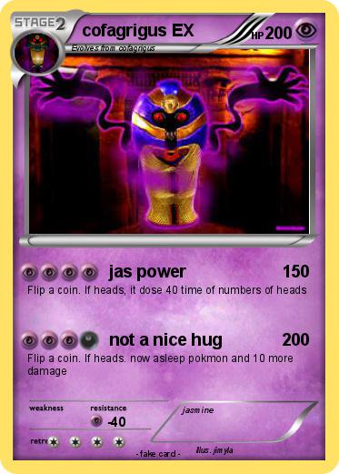 Pokemon cofagrigus EX