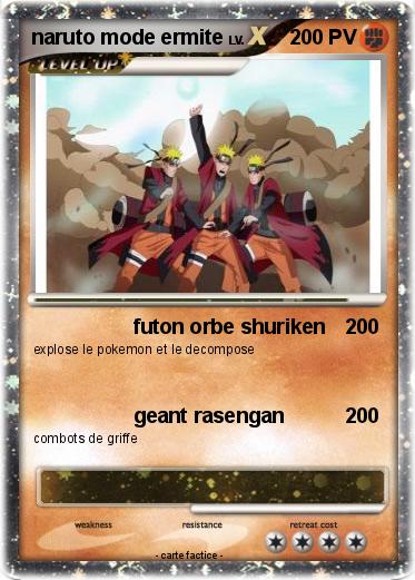 Pokemon naruto mode ermite