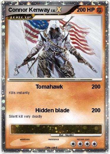 Pokemon Connor Kenway