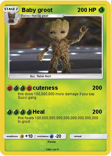 Pokemon Baby groot