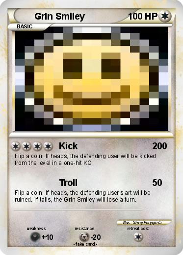 Pokemon Grin Smiley