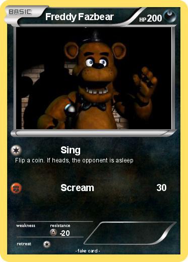 Pokemon Freddy Fazbear