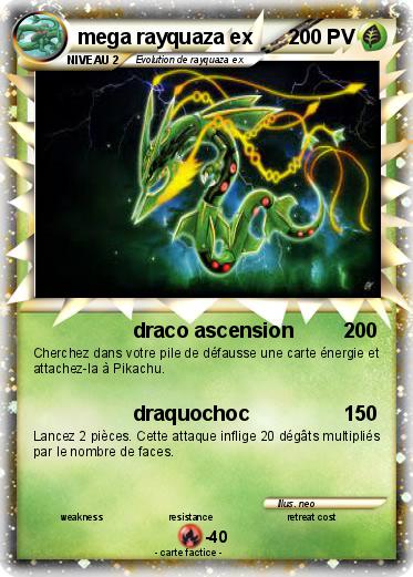 Pokemon mega rayquaza ex