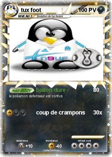 Pokemon tux foot