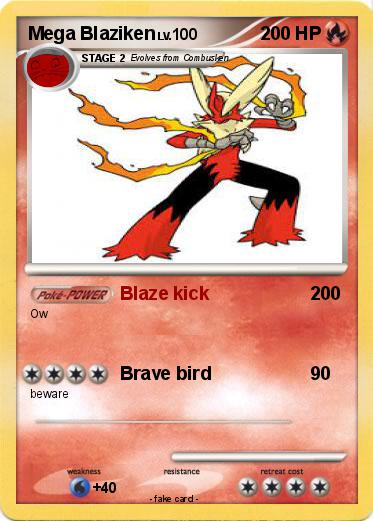 Pokemon Mega Blaziken