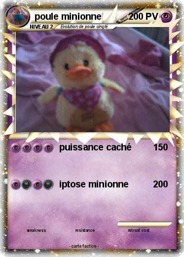 Pokemon poule minionne