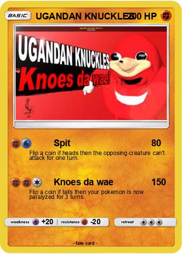 Pokemon UGANDAN KNUCKLES