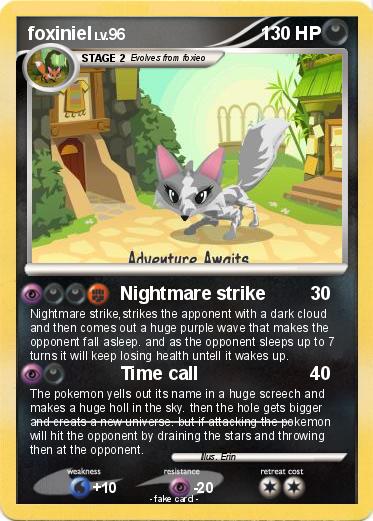Pokemon foxiniel