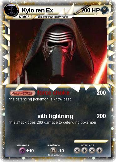 Pokemon Kylo ren Ex