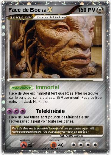 Pokemon Face de Boe