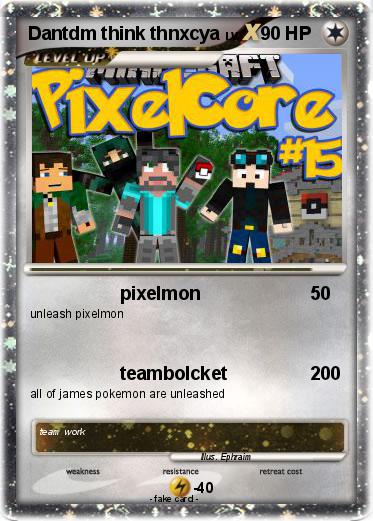 Pokemon Dantdm think thnxcya