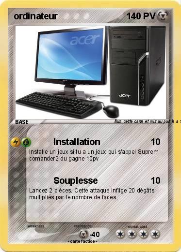 Pokemon ordinateur