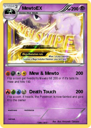 Pokemon MewtoEX