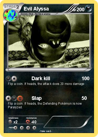 Pokemon Evil Alyssa