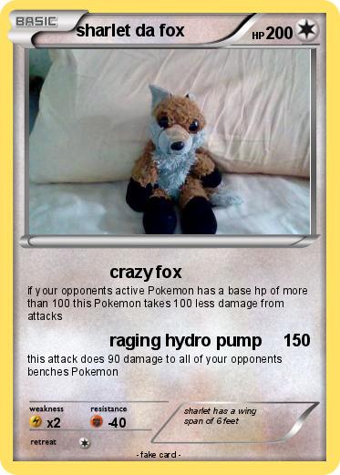Pokemon sharlet da fox