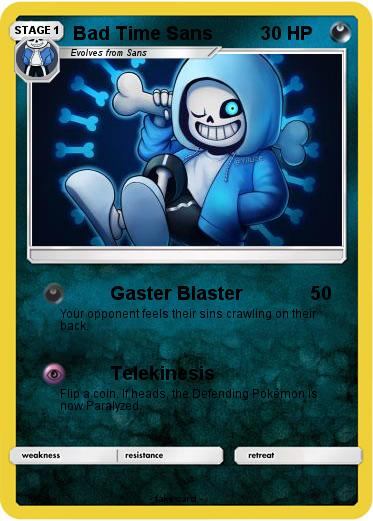 Pokemon Bad Time Sans