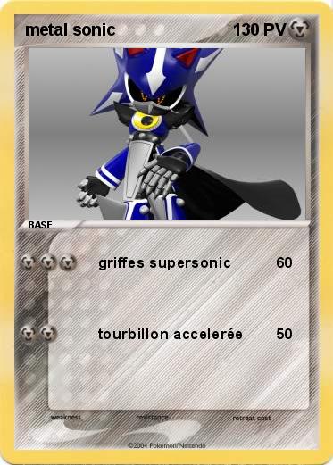 Pokemon metal sonic  
