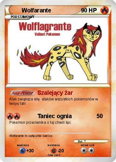 Pokemon Wolfarante